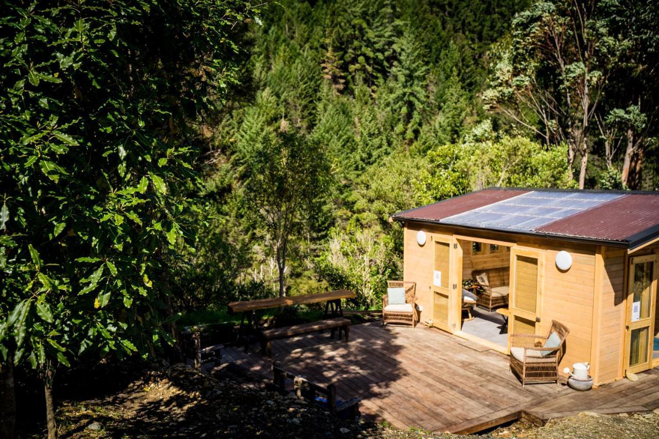 Maitai Whare Iti - Adventure Cabins & House Nelson Exterior foto
